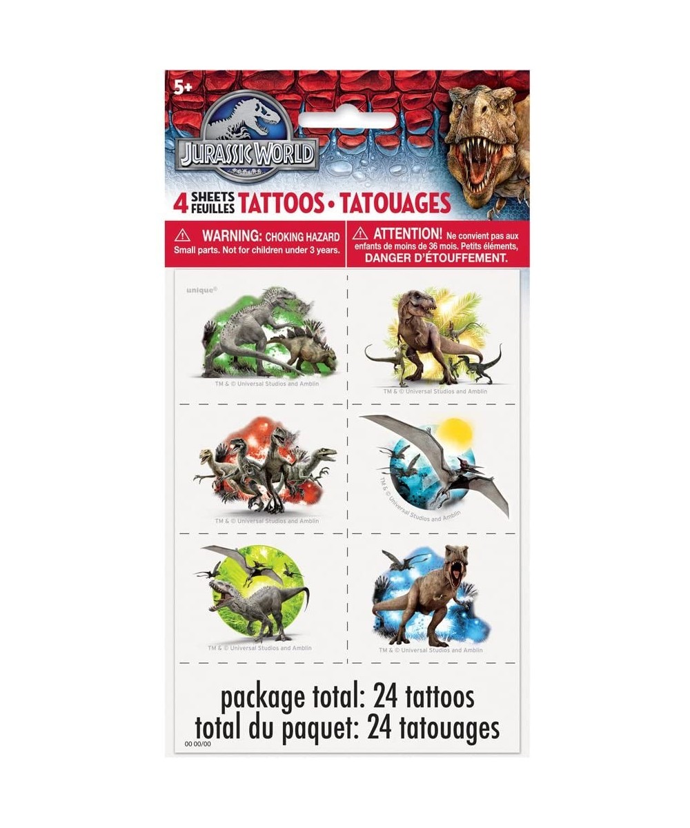 Jurassic World Temporary Tattoos- 24ct - CR11XCIRKEX $7.42 Party Favors