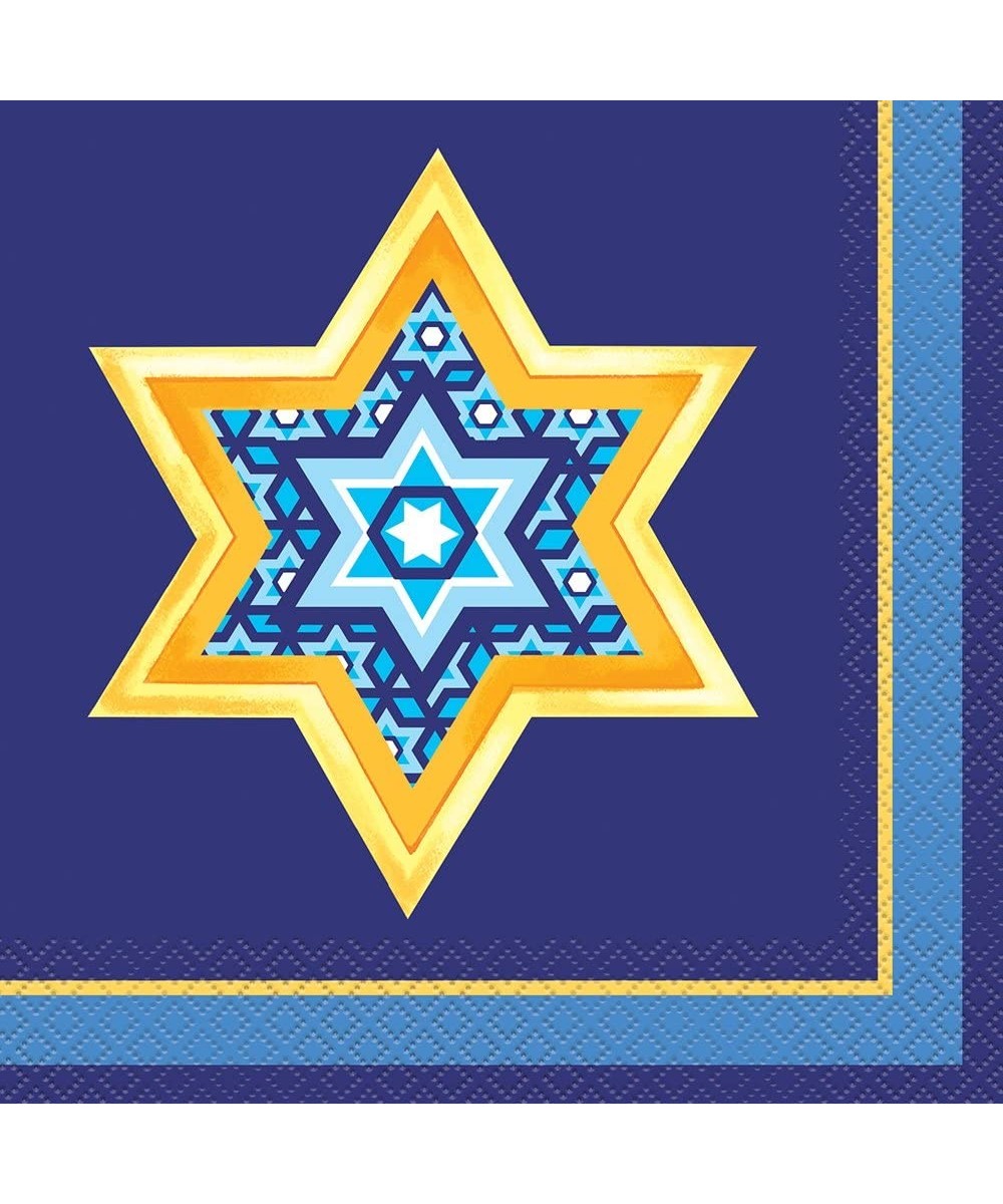 Happy Hanukkah Party Napkins- 16ct - CD12N2STV6K $4.80 Tableware