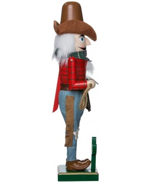 15-Inch Wooden Cowboy Nutcracker - C6118OEDI5F $25.56 Nutcrackers