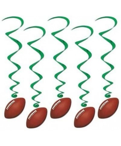 Football Whirls 38in (5/pkg) Pkg/3 - CD118QW6D89 $10.08 Banners & Garlands