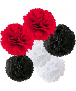 Pirate Party/Minnie Mouse Party Supplies White Black Red Balloons Pirate Birthday Party Decorations/ First Birthday Girl Deco...