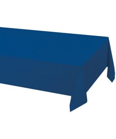 Touch of Color Plastic Lined Table Cover- 54 by 108-Inch- Navy - One size - CE112SALVZT $6.05 Tablecovers