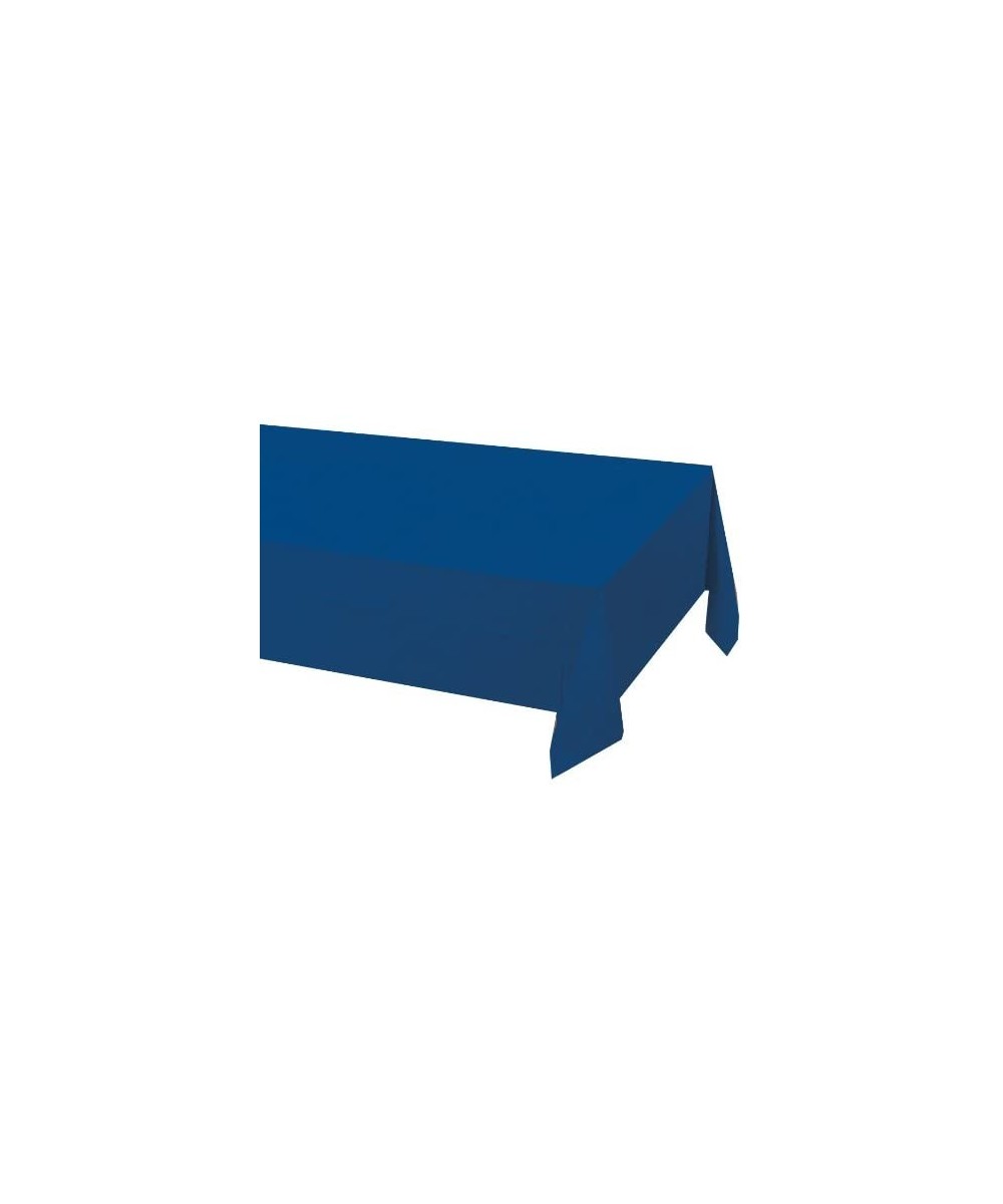 Touch of Color Plastic Lined Table Cover- 54 by 108-Inch- Navy - One size - CE112SALVZT $6.05 Tablecovers