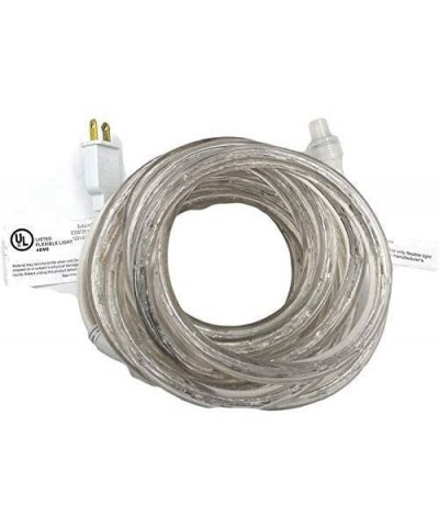 18ft 216 LED Rope Lights- 120V UL Listed Plugin Rope Lights Connectable Indoor and Outdoor Flexible LED Tube Lights for Holid...