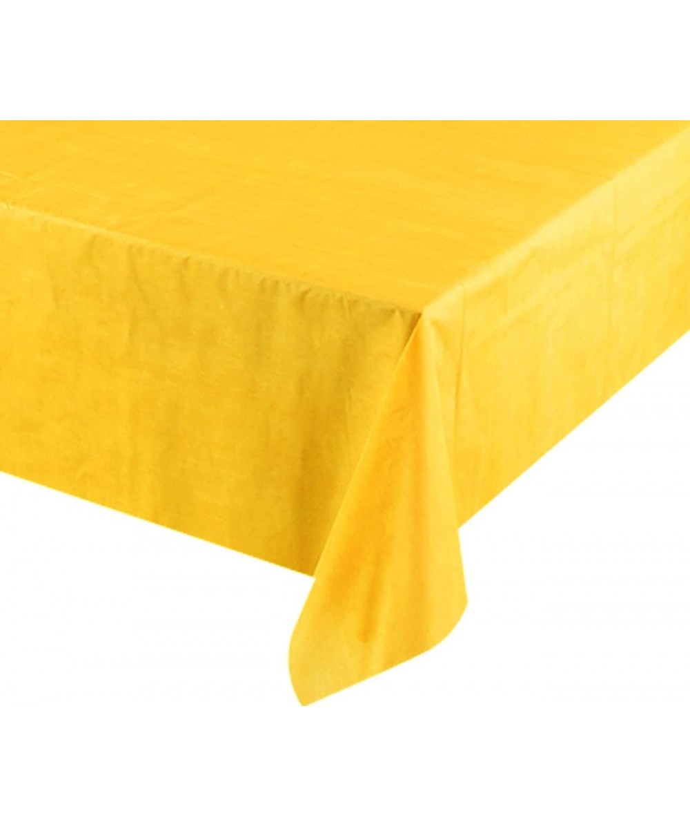 Plastic Tablecloths for Rectangle Tables- 12 Pack - Heavy Duty Party Table Cloths Disposable- Rectangular Table Covers- 54" x...