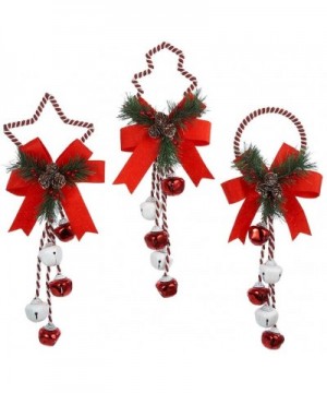 14" Metal Christmas Bell Door Hanging Ornament (Set of 3) - CX11FFR87C3 $14.06 Ornaments