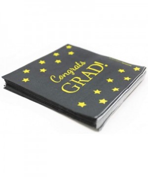 Graduation Napkins- Congrats Grad Party Supplies- Cocktail and Beverage Napkins- 100-Pack- 5 x 5 Inches Folded - CR18WIUL9HM ...