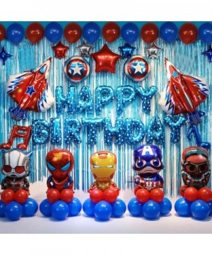 Superhero Birthday Party Decorations Kids Birthday Party Supplies Superhero Balloons Perfect For Your Kids Theme Party - CB18...