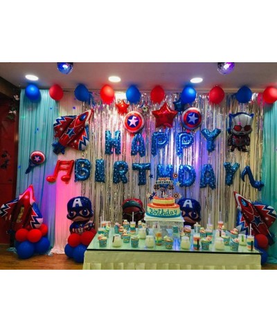 Superhero Birthday Party Decorations Kids Birthday Party Supplies Superhero Balloons Perfect For Your Kids Theme Party - CB18...