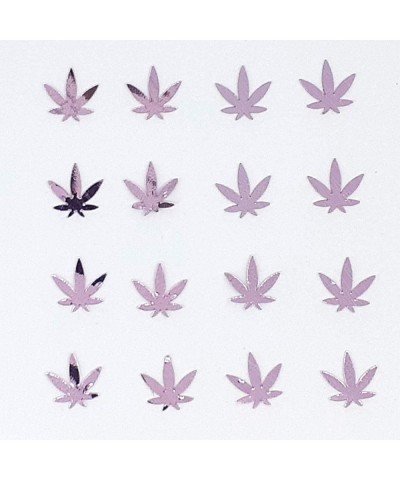 Confetti Marijuana Leaf 3/8" Pink - 2 Half Oz Bags (1 oz) 9715 - Q01 - C719DU6TW8T $9.40 Confetti