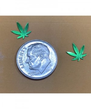 Confetti Marijuana Leaf 3/8" Pink - 2 Half Oz Bags (1 oz) 9715 - Q01 - C719DU6TW8T $9.40 Confetti