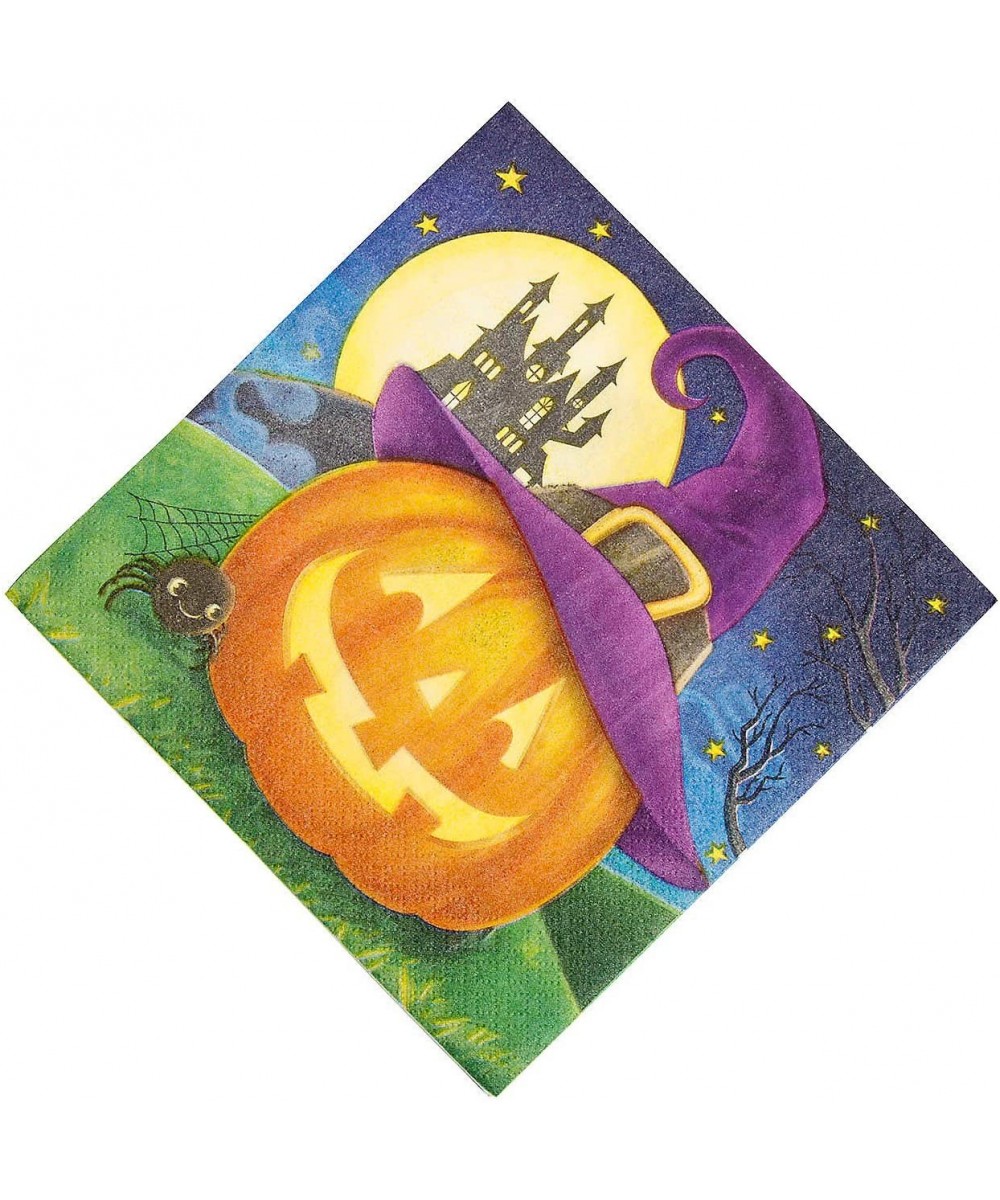 October Eve Paper Lunch Napkin (16 Pc) for Halloween - Party Supplies - Licensed Tableware - Licensed Napkins - Halloween - 1...