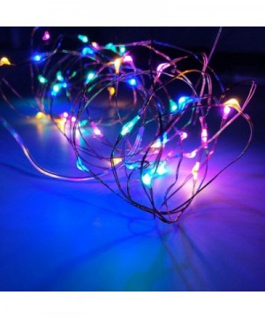 4 Pack Led String Lights- Battery Operated Fairy String Lights Led Mini String Light 100 LED 33ft Battery Powered Silver Wire...