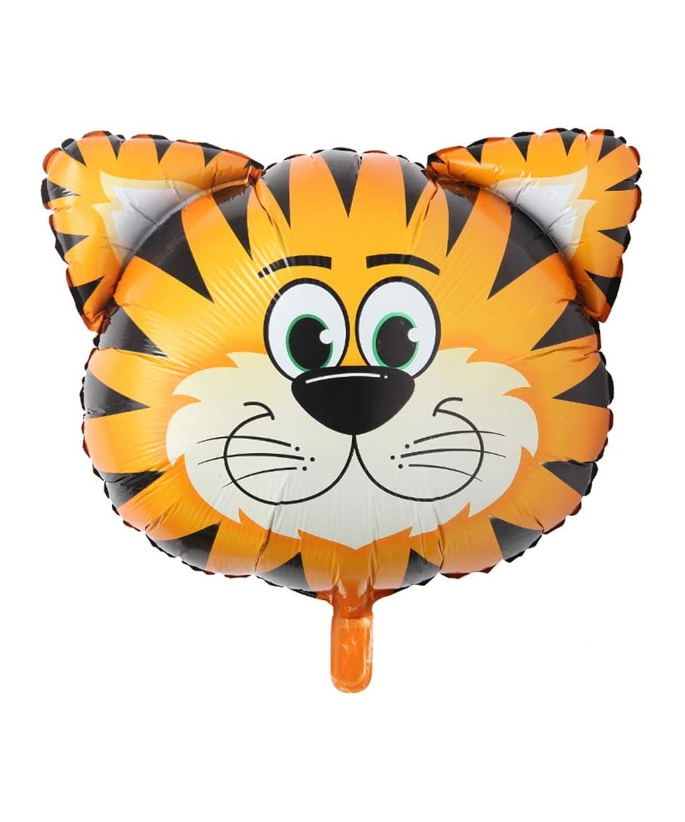 Huge Animal Head Safari Foil Balloon Inflatable Air Ballon Happy Birthday Christmas Party Decorations Kids Baby Shower Party ...