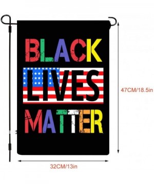 Black Lives Matter Love Always Wins Banner Flag Garden Decoration 13in18.5in 2 Pieces(Flag BLM+Multi I Can't Breathe) - Flag ...