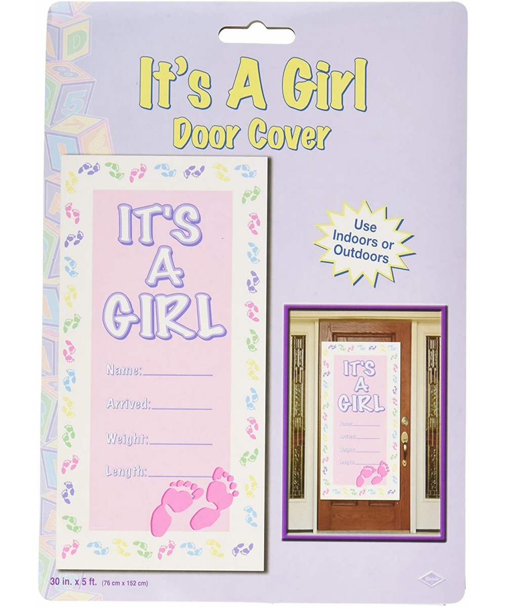It's A Girl Door Cover Party Accessory (1 count) (1/Pkg) - CE115Y1R7SF $5.47 Tablecovers