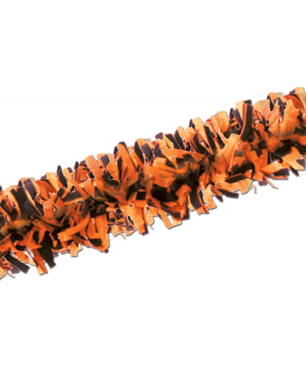 Packaged Tissue Festooning- 25-Feet - Orange/Black - CO111S5PIRD $8.24 Tissue Pom Poms