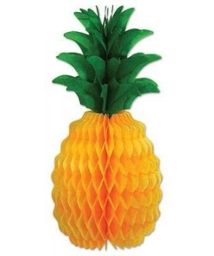 2 Pack Pineapple Honeycomb Tissue Centerpieces for Summer Luau Party 12 Inches - CC186I3CN2C $8.11 Centerpieces