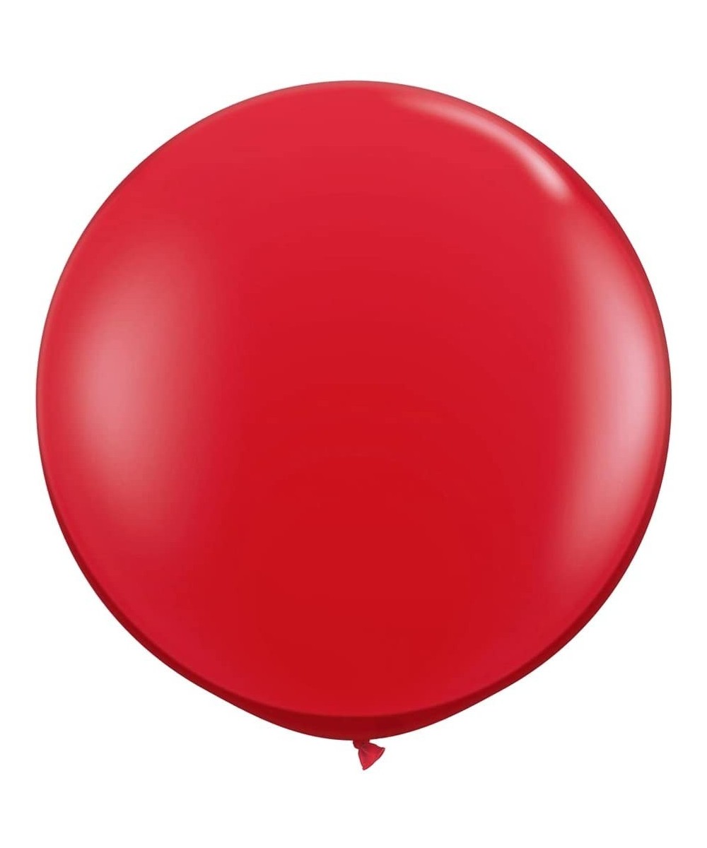 36 inch Giant Latex Balloons for Birthday Wedding Party Decorations- 6 Pcs Red Large Round Balloon - Red - C5196SM08U4 $7.25 ...