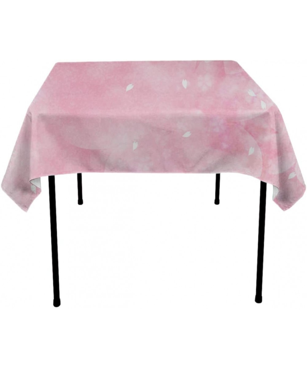 3D Printed Table Cloths- Oil and Water Resistant Spill Proof Fabric Flamingo Hawaii Flower Tablecloths Modern Table Cover for...