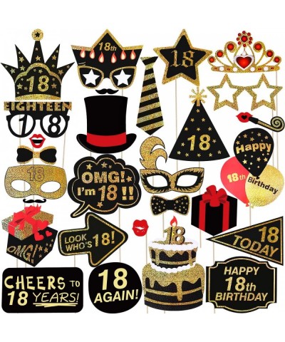 Party Photo Booth Props (18th Birthday) - C518E2I5G3T $7.77 Photobooth Props