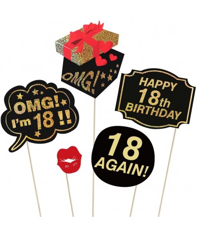 Party Photo Booth Props (18th Birthday) - C518E2I5G3T $7.77 Photobooth Props