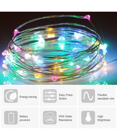 Fairy Lights Battery Operated 10Ft/3M 30 LED String Lights Twinkle Christmas Lights Indoor Decorative Mini Lights for Home Be...