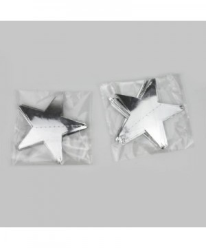 Star Party Decorations Birthday Baby Shower Christmas Hanging Paper Garland (Glossy Silver-26 Feet) - Glossy Silver-26 Feet -...