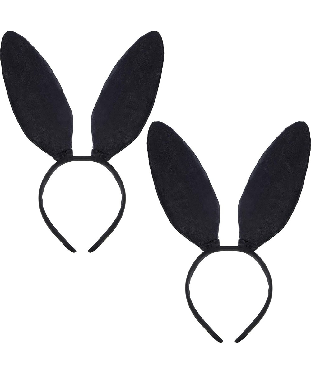 2 Pieces Bunny Ears Headband Rabbit Ear Hairband Masquerade Bunny Headband Costume Accessories for Halloween Christmas Party ...