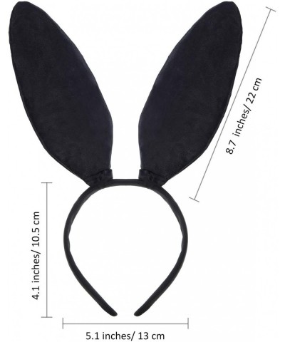 2 Pieces Bunny Ears Headband Rabbit Ear Hairband Masquerade Bunny Headband Costume Accessories for Halloween Christmas Party ...