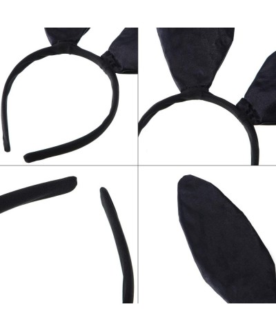 2 Pieces Bunny Ears Headband Rabbit Ear Hairband Masquerade Bunny Headband Costume Accessories for Halloween Christmas Party ...