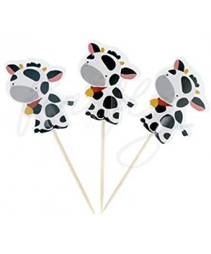 Animal Farm 48 Cupcake Toppers Baby Shower Decorations Party Cake Decorating Supplies First Birthday Decorations Kids Childre...