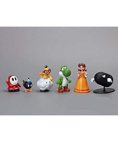 18 Pcs Super Mario Brothers Cake Topper Figures Toy Set -Kids Birthday Party Cake Decoration Supplies - CU18A35Y87S $16.42 Ca...