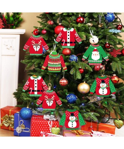 Ugly Sweater Party Decorations Ugly Christmas Cutouts Holiday Party Decor Ugly Sweater Shaped Paper DIY Cut-Outs - CW18ZW3RR7...