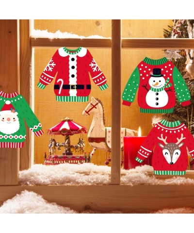 Ugly Sweater Party Decorations Ugly Christmas Cutouts Holiday Party Decor Ugly Sweater Shaped Paper DIY Cut-Outs - CW18ZW3RR7...