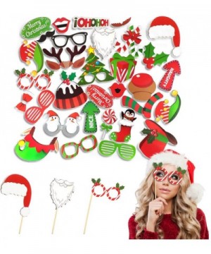 48 pcs Christmas Decorations Kit Merry Christmas Banner Christmas Tree Foil Balloon Christmas Photo Booth Props Christmas Swr...