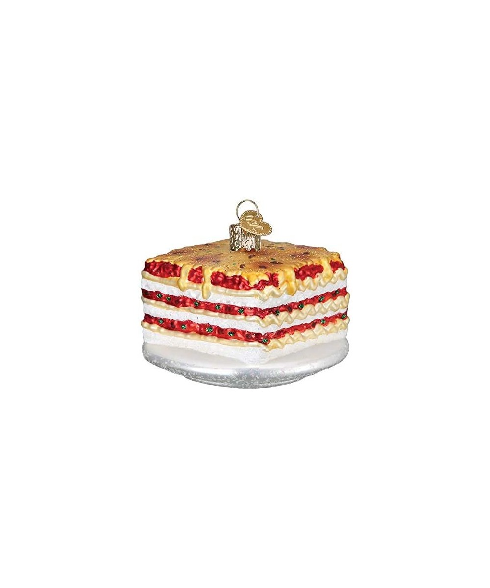 Christmas Glass Blown Ornament with S-Hook and Gift Box- Food Selection (Lasagna- 32401) - Lasagna- 32401 - C519287TTYU $10.9...