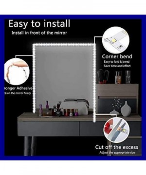 5m/16.4ft 12V Led Light Strip Kit- SMD 2835 Non-Waterproof 300 LEDs Daylight White Led Tape Light for Home- Kitchen- Party- U...