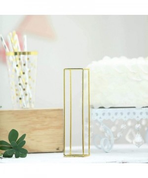 8" Tall Gold Wedding Centerpiece 3D Wire Letter Decoration for Wedding Party Decoration DIY Decoration Supplies - I - I - CF1...