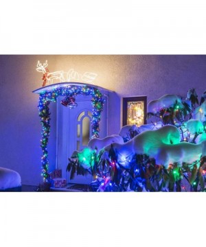 Solar Christmas String Lights Outdoor - 72ft 200 LED 8 Modes Outdoor Fairy String Lights- Waterproof Solar Powered Lights for...