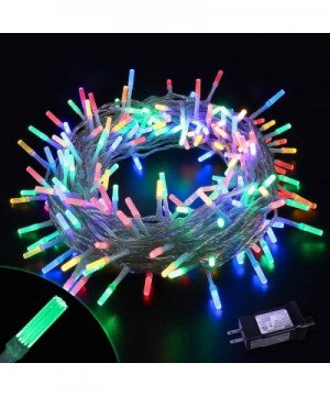 33FT 100LED Connectable String Lights-Safety Christmas Lights Fairy Wall Decoration Lights 30V 8Modes with Memory Plug in for...
