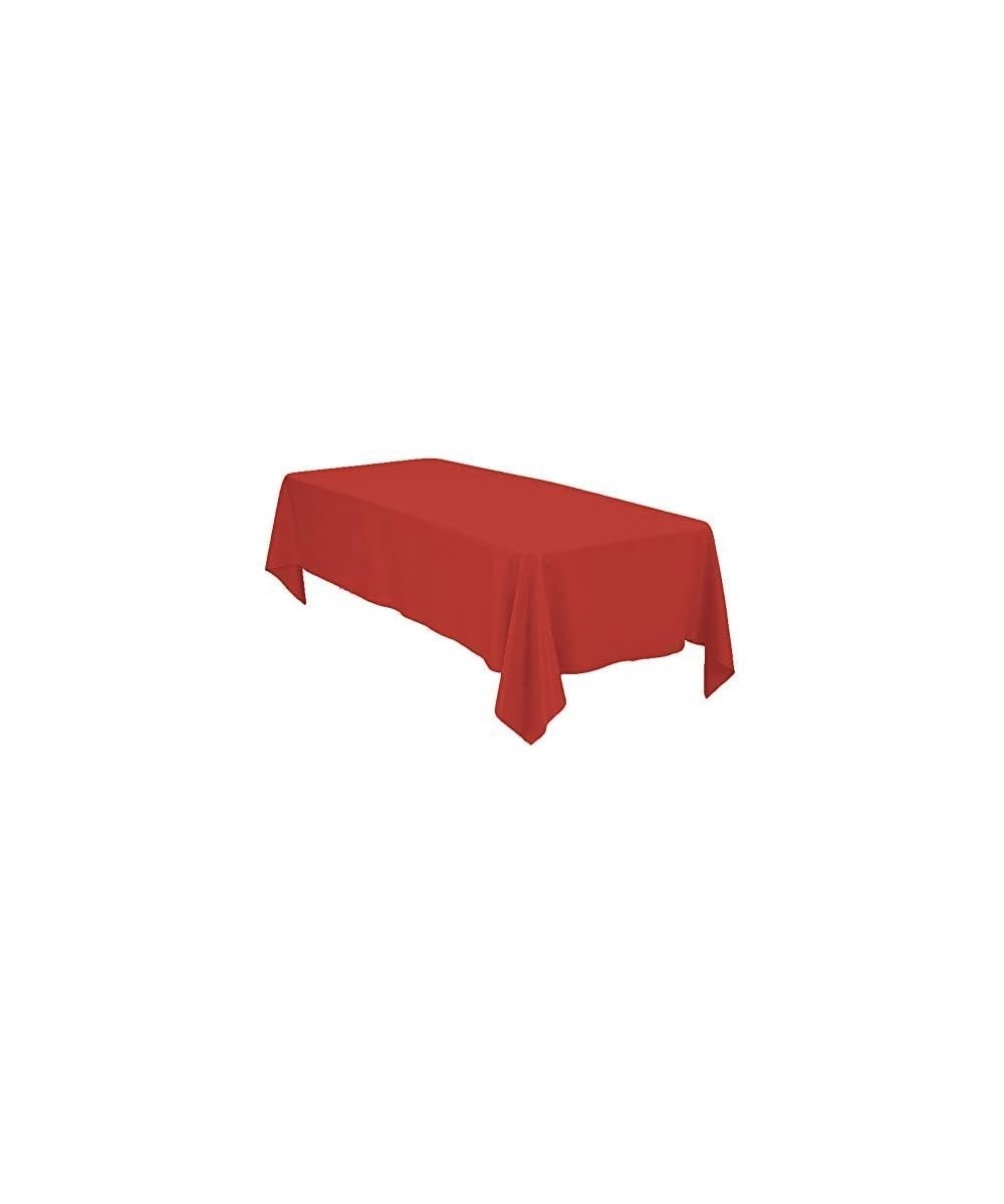 Disposable Party Table Cloths Rectangular 6 Pack Red - Red - CM18C90Y0H6 $12.27 Tablecovers