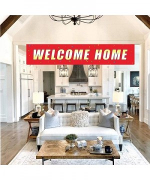 Welcome Home Banner-Back Home Welcome Sign-Extra Large Homecoming Party Decorations(Welcome Home) - Welcome Home - CY1926X0ER...