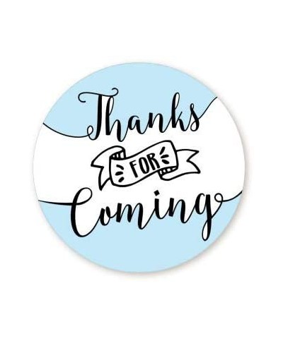 Thank You Stickers - Thanks for Coming Stickers - 1.67"- 48 Round Thank You Labels - Wedding Thank You Stickers - Baby Shower...