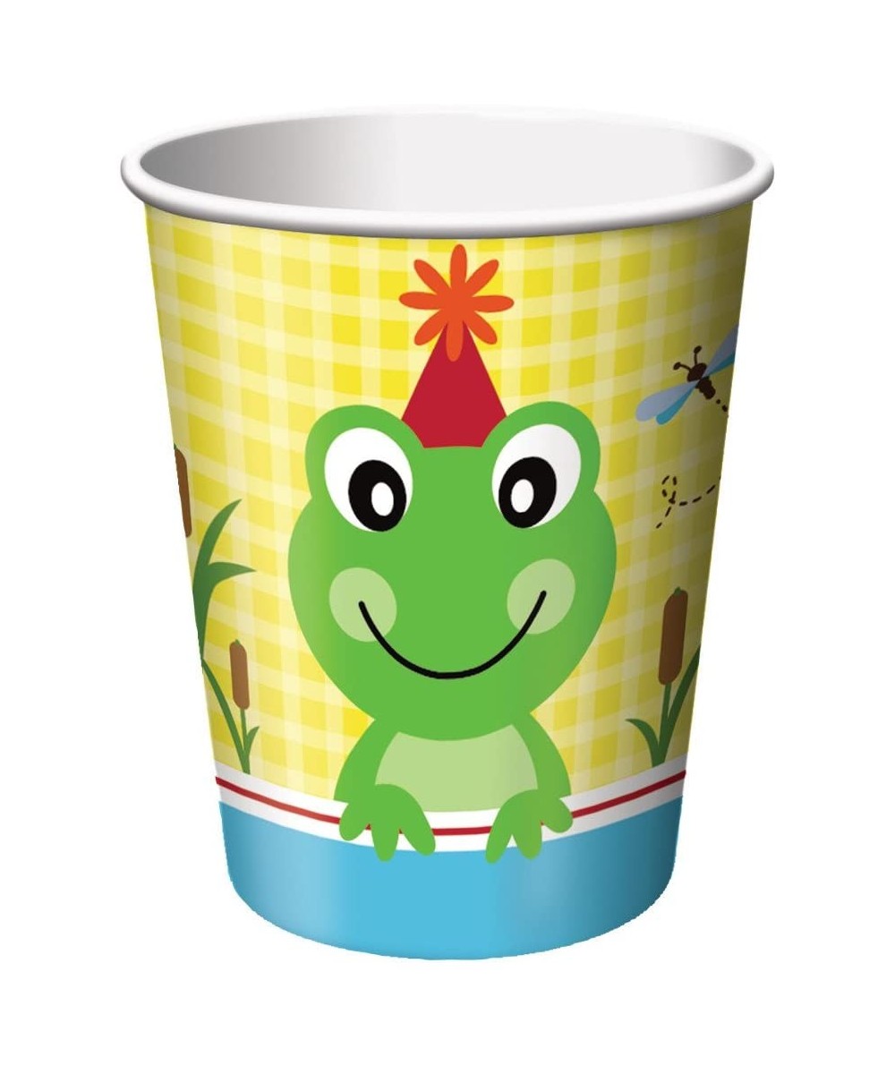 8-Count 9-Ounce Hot/Cold Paper Cup- Frog Pond Fun - CN11IP5WG9R $6.12 Tableware