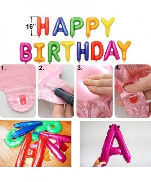Birthday Decorations- Party Supplies for Kids Adult- 55 Pack Party Birthday Decor Kit Set- Happy Birthday Banner- All in One ...