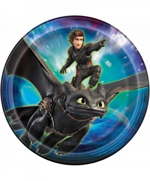 How To Train a Dragon Birthday Party Supplies Pack Including Cake & Lunch Plates- Cutlery- Cups- Napkins (8 Guests) - CU18R3I...