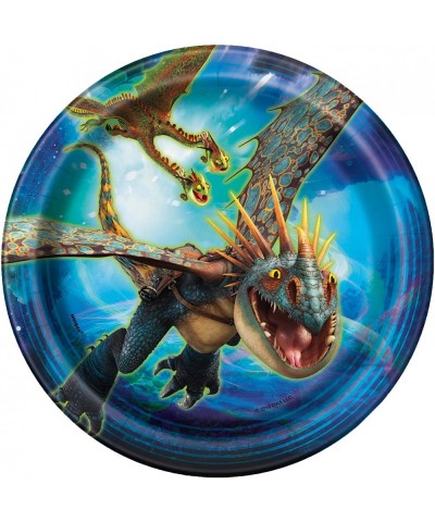 How To Train a Dragon Birthday Party Supplies Pack Including Cake & Lunch Plates- Cutlery- Cups- Napkins (8 Guests) - CU18R3I...