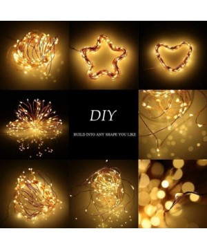 Solar 8 Lightning Modes Powered String Light 55ft/17m 150 LEDs Starry String Lights Copper Wire Lights Ambiance Lighting for ...