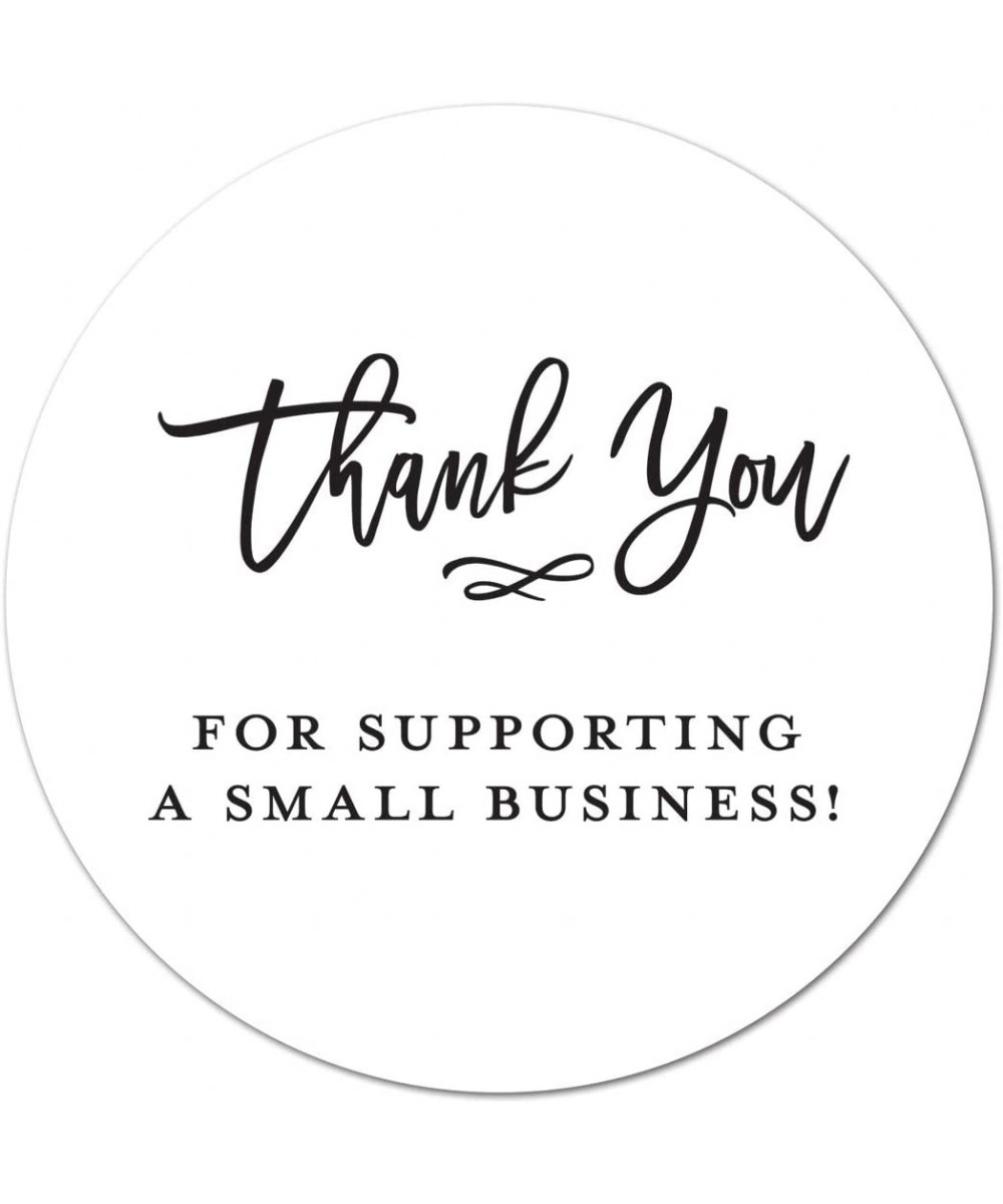 1.5" Round Thank for Supporting a Small Business Stickers (120 Labels) - CX18AIM3QOL $8.59 Favors